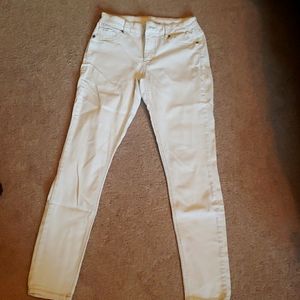 Maurices small off white jegging